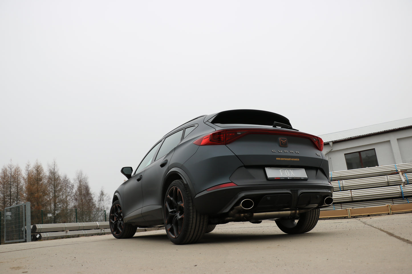 CUPRA Formentor 4x4 - VZ5 Endschalldämpfer mit 2 Abgasklappen - 1x140x90 Typ 32 rechts/links