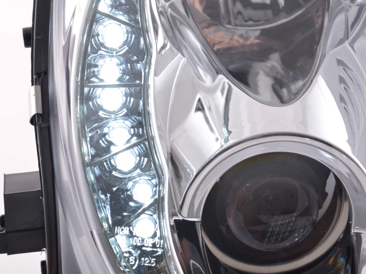 Scheinwerfer Set Daylight LED Tagfahrlicht Alfa Romeo Mito  08- chrom