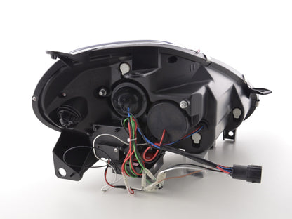 Scheinwerfer Set Daylight LED Tagfahrlicht Fiat Punto Evo  09-11 schwarz