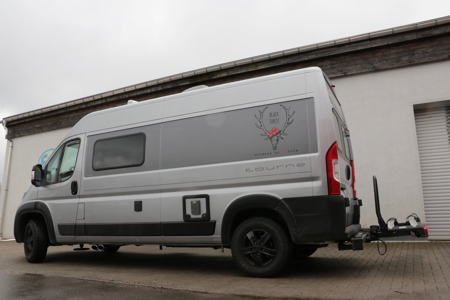 Fiat Ducato/ Peugeot Boxer/ Peugeot Tourne/ Citroen Jumper Endrohr Ausgang zur Fahrerseite - 2x115x85 Typ 38