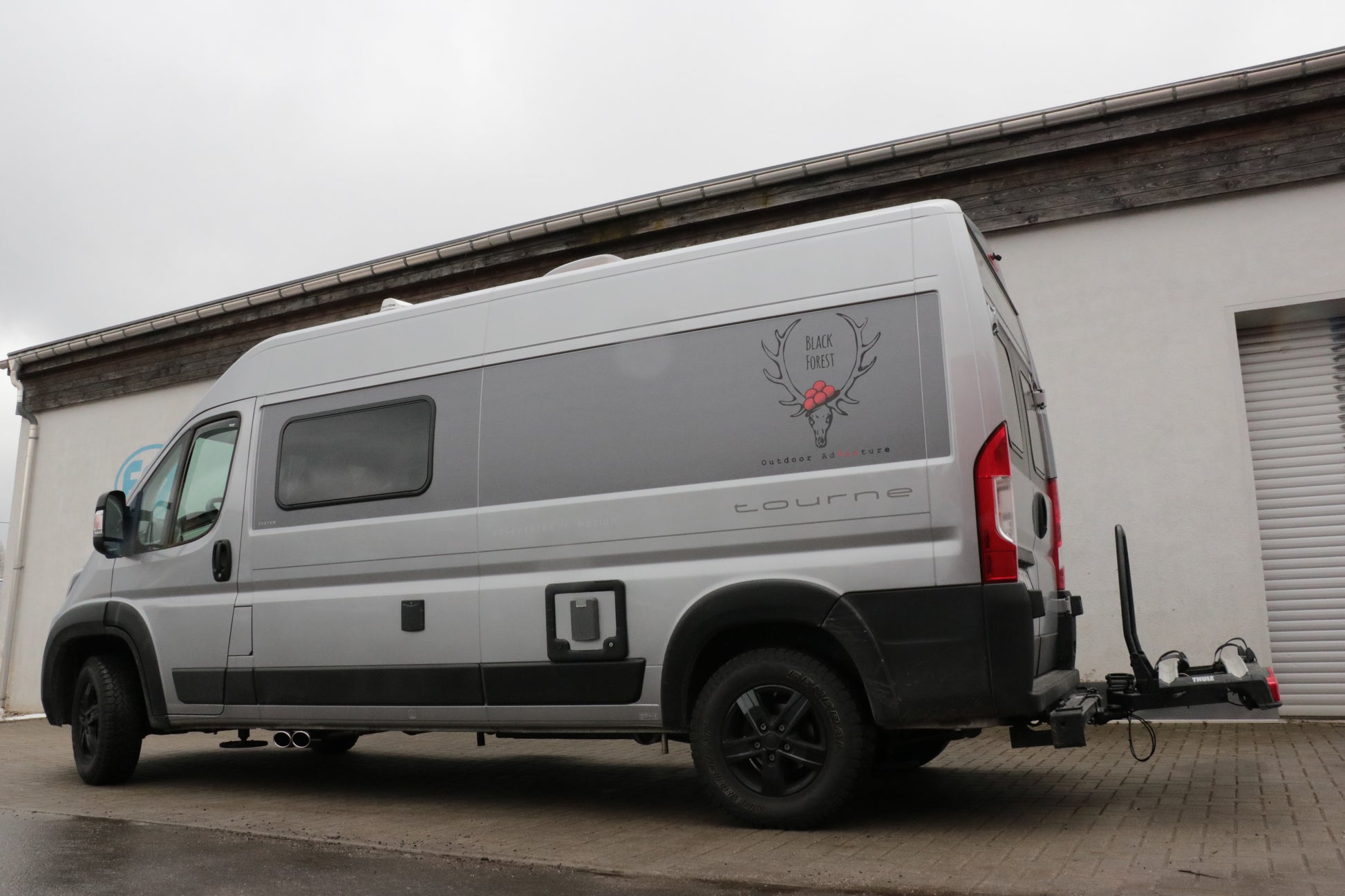 Fiat Ducato/ Peugeot Boxer/ Peugeot Tourne/ Citroen Jumper Endrohr Ausgang zur Fahrerseite - 2x115x85 Typ 38