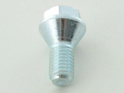 Radschraube einzeln Schaftlänge 22mm Kegelbund silber M12x1,25
