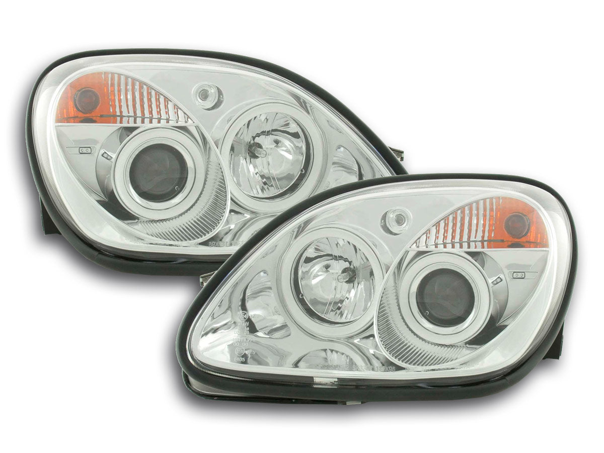 Scheinwerfer Set Mercedes SLK Typ R170  96-02 chrom