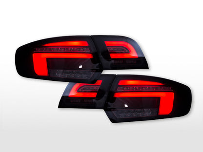 LED Rückleuchten Set Audi A3 Typ 8PA 03-07 schwarz/smoked
