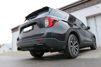Ford Explorer Typ WUJ Endschalldämpfer rechts/links - 2x90 Typ 25 rechts/links schwarz emalliert