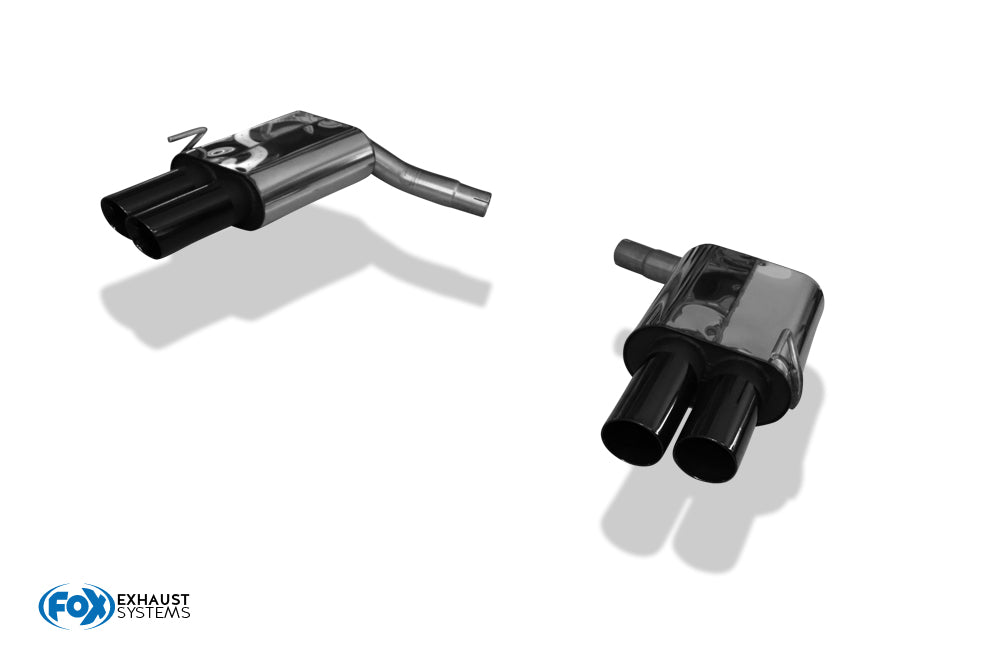 Ford Explorer Typ WUJ Endschalldämpfer rechts/links - 2x90 Typ 25 rechts/links schwarz emalliert