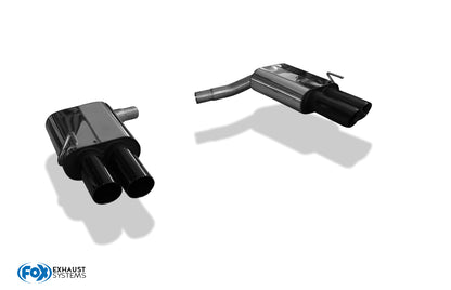 Ford Explorer Typ WUJ Endschalldämpfer rechts/links - 2x90 Typ 25 rechts/links schwarz emalliert