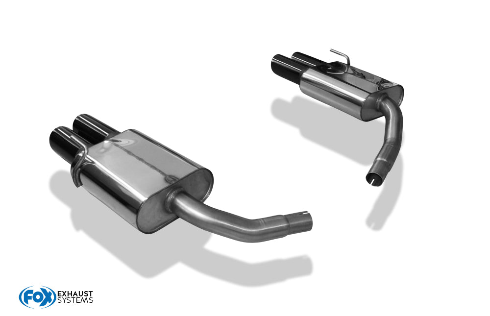 Ford Explorer Typ WUJ Endschalldämpfer rechts/links - 2x90 Typ 25 rechts/links schwarz emalliert