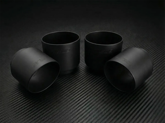 GRAIL Endrohrset | Schwarz | 4-flutig | passend für CUPRA Ateca