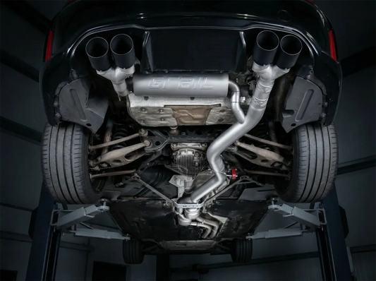 GRAIL Klappenabgasanlage | ECE | 3, 5" | passend für BMW M2 Competition F87