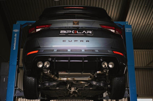 GRAIL Klappenabgasanlage | ECE | 3, 5" | passend für CUPRA Ateca