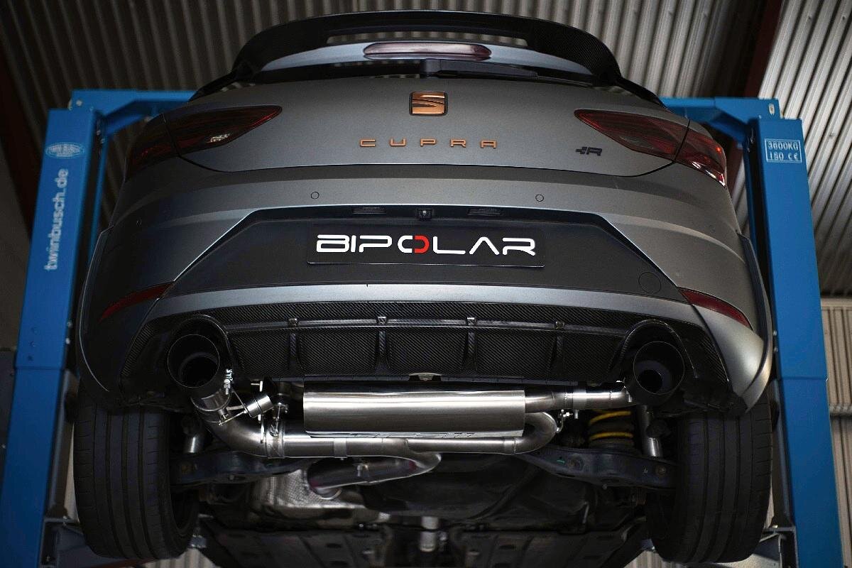 GRAIL Klappenabgasanlage | ECE | 3, 5" | passend für SEAT Leon Cupra R