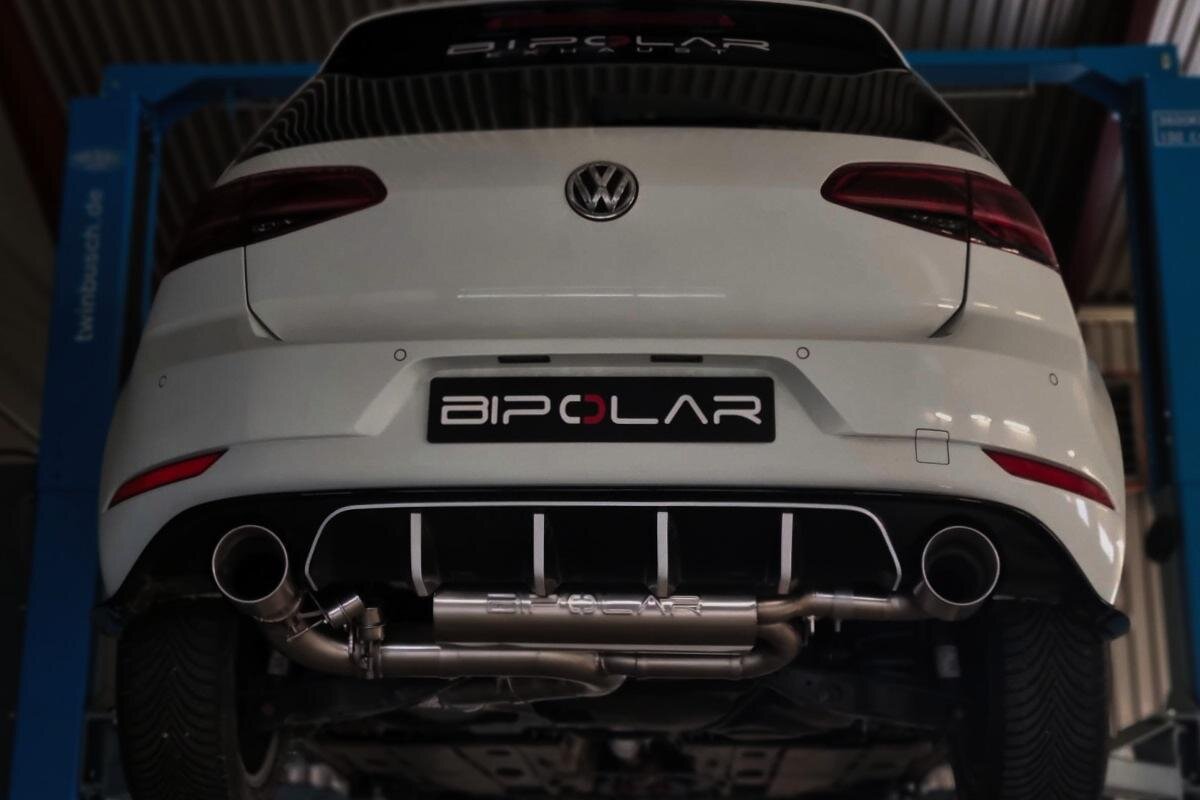 GRAIL Klappenabgasanlage | ECE | 3, 5" | passend für VW Golf 7 GTI