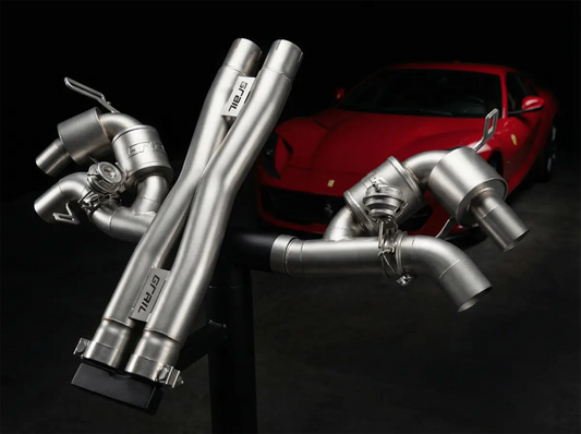 GRAIL Klappenabgasanlage | ECE | ab OPF | passend für Ferrari 812 GTS / Superfast