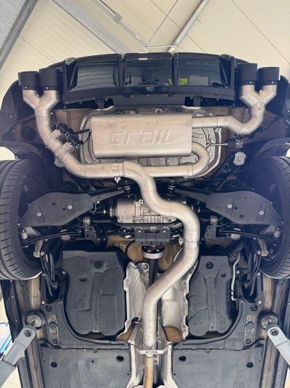 GRAIL Klappenabgasanlage | ECE | passend für Audi S3 8Y Sportback