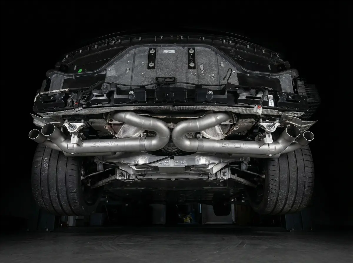 GRAIL Klappenabgasanlage | ECE | passend für Chevrolet Corvette C8 (EU-Version)