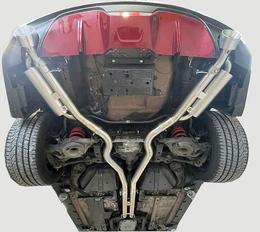 GRAIL Klappenabgasanlage | ECE | passend für Ford Mustang 3.7 V6 Gen.6 S550 (Bj. 2015-2017)(US-Modell) XTREME