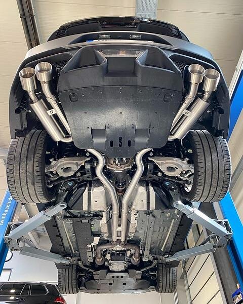 GRAIL Klappenabgasanlage | ECE | passend für Ford Mustang 5.0 MACH 1 V8 Gen. 6 S550 FL Coupé (Bj. 2018-2024)(US-Modell)