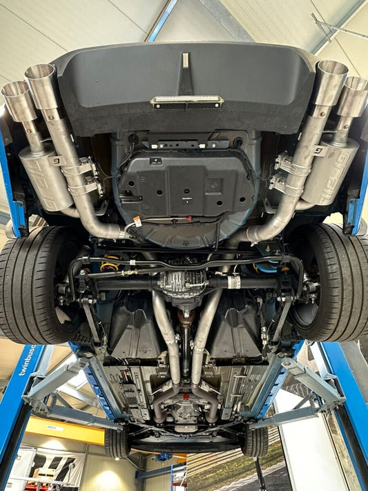 GRAIL Klappenabgasanlage | ECE | passend für Ford Mustang Gen. 5 S197 GT500 5.8l (Bj. 2013-2014)
