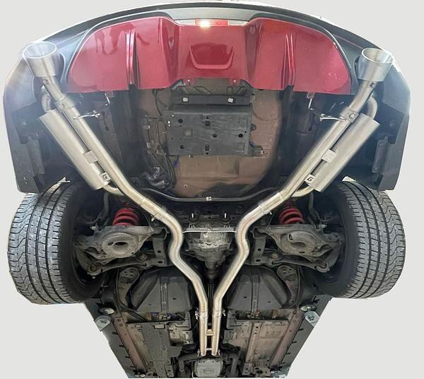 GRAIL Klappenabgasanlage | ECE | passend für Ford Mustang Gen. 6 Ecoboost 2.3T (US-Modell) (Bj. 2014-2020)