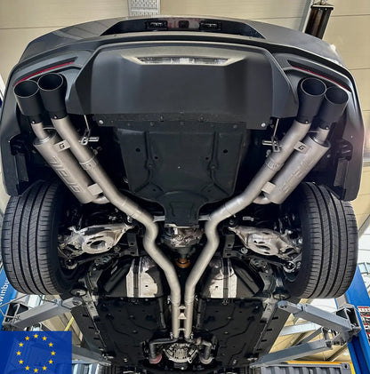 GRAIL Klappenabgasanlage | ECE | passend für Ford Mustang Gen. 7 5.0 GT V8 S650 (Bj. ab 2024)(EU-Modell)