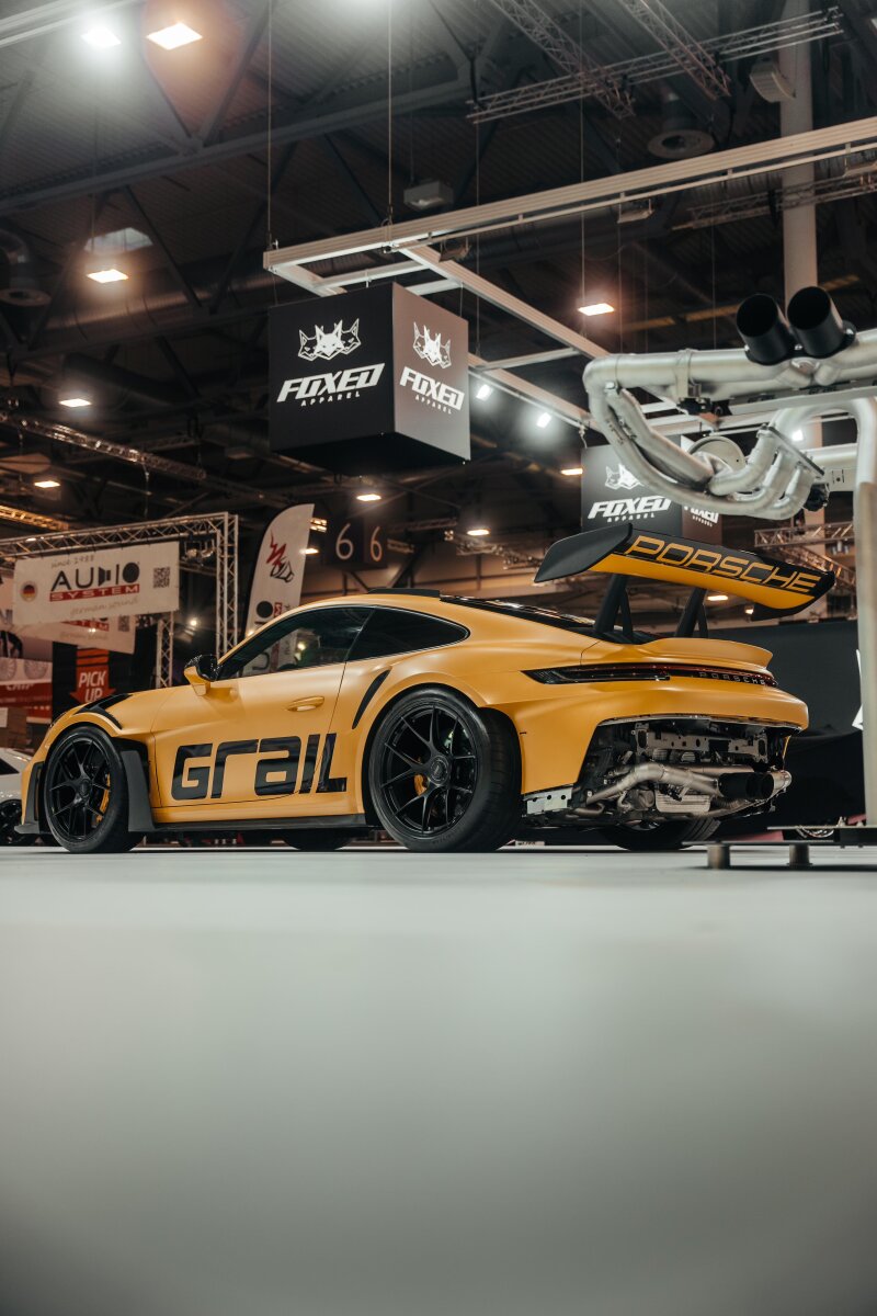 GRAIL Klappenabgasanlage | ECE | passend für Porsche 992 GT3