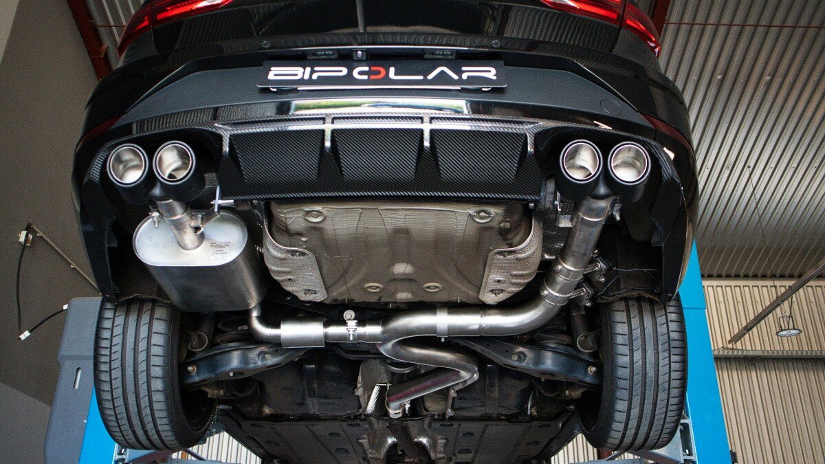 GRAIL Klappenabgasanlage | ECE | passend für SEAT Leon ST Cupra R 4Drive DSG (5F / 5F8)