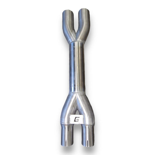 GRAIL Mid-Pipe | ECE | 3, 5" | passend für Ford Mustang Gen.6 Single in