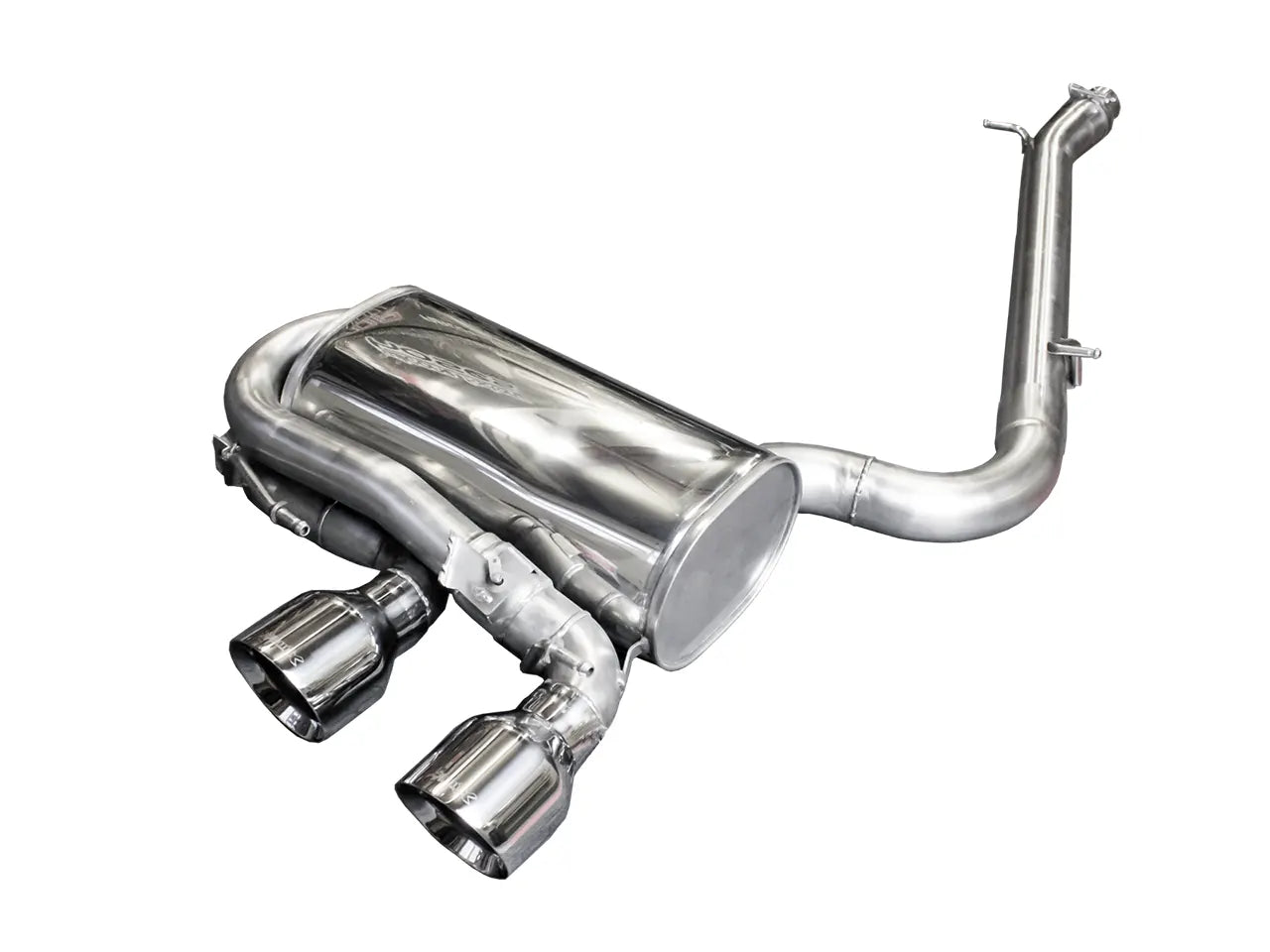Bull-X ECE Abgasanlage 3" mit Klappenvorrichtung VW Golf 6 R 271PS (ohne MSD)