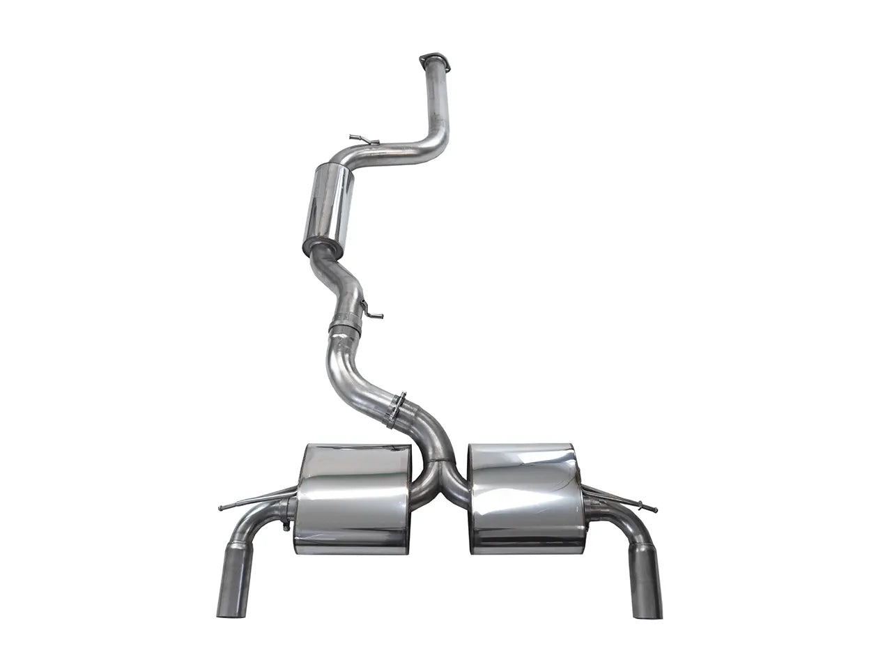 Bull-X ECE Abgasanlage 3" Y-Style Volvo C30 T5 FWD 220/230PS