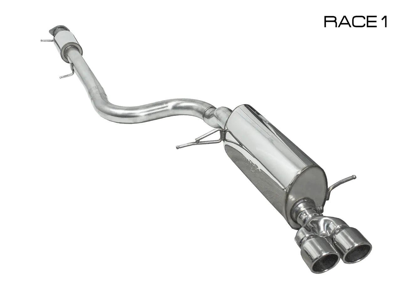 Bull-X Abgasanlage 3" Ford Fiesta ST180/ ST200 Mk.7