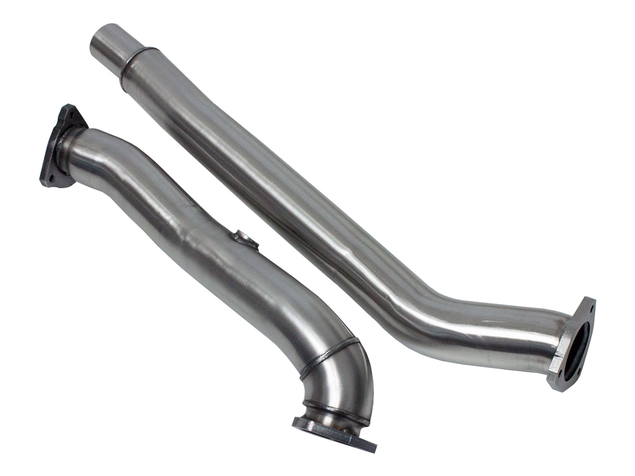 Bull-X Downpipe Ober- u. Unterteil 2,75"/ Kat + DPF-Ersatzrohr Audi A6 C6/4F 2.7-3.0 TDI