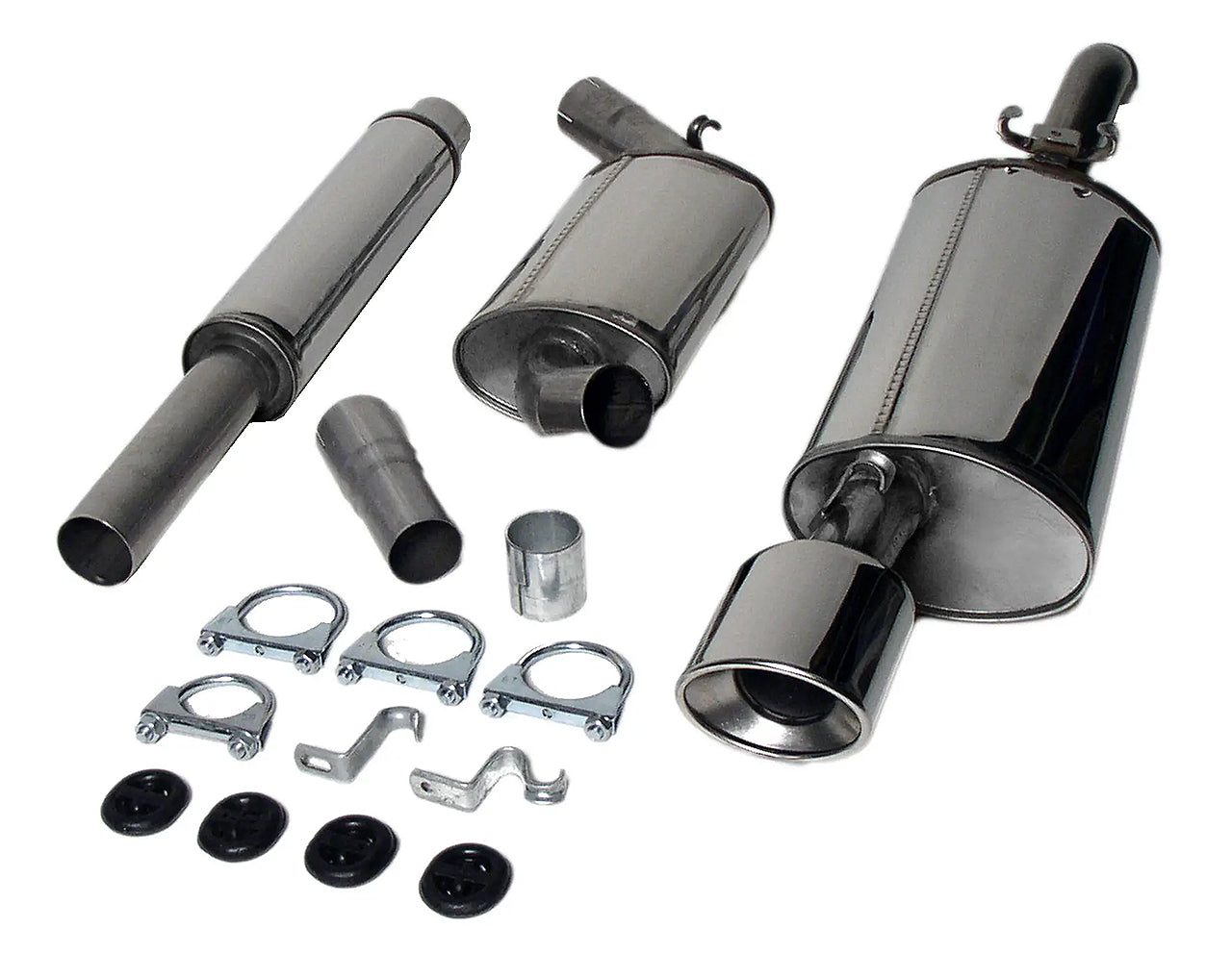 HG-Classic Line Abgassystem 2,5" VW Corrado 1.8 G60/ 16V (bis 07/91) 136/160PS