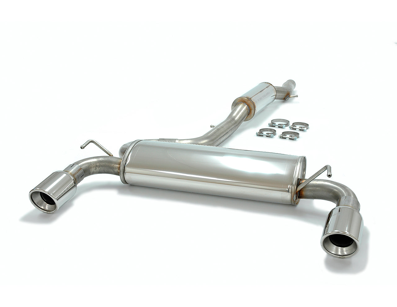 HG-Classic Line Abgassystem 2,75" VW Golf 4 R32 3.2 V6 4motion 241PS