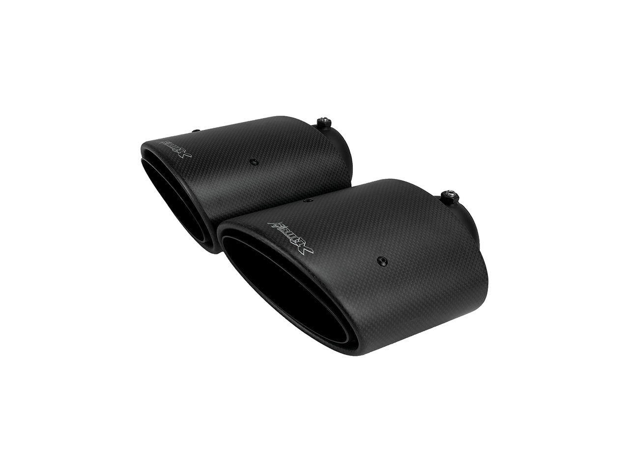 Bull-X Endrohrset: Typ 20 Carbon Oval 145x90 (A:1x64mm + 1x76mm)
