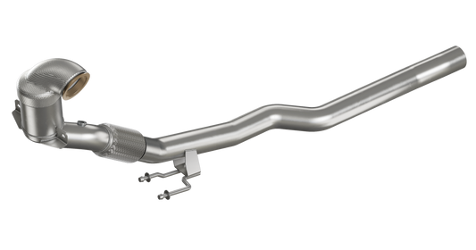 HJS Downpipe | ECE | Ø 76 mm | passend für Audi TT / TTS 2.0 TFSI