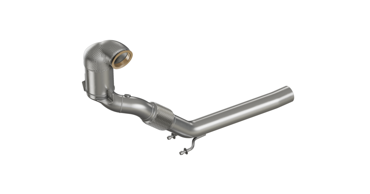 HJS Downpipe | ECE | Ø 76 mm | passend für VW Polo VI GTI