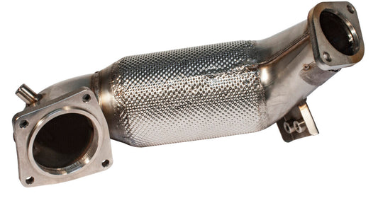 HJS Downpipe | ECE | Ø 89/70 mm | passend für Hyundai i30N