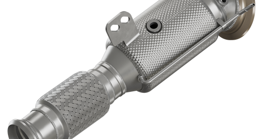 HJS Downpipe | ECE | Ø 89/76 mm | passend für BMW B58 Modelle | Supra