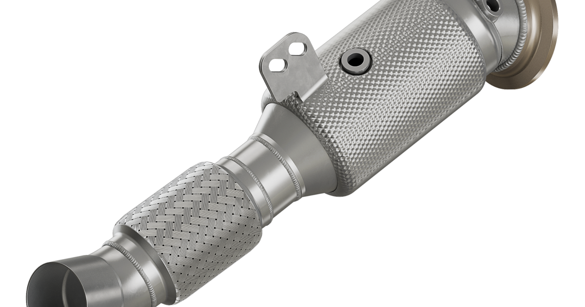 HJS Downpipe | ECE | Ø 89 mm | passend für BMW B58 Modelle