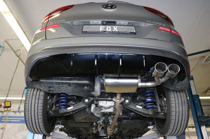 Hyundai Tucson TLE Diesel 4x4 mit AdBlue Endschalldämpfer Ausgang rechts - 2x115x85 Typ 44 rechts