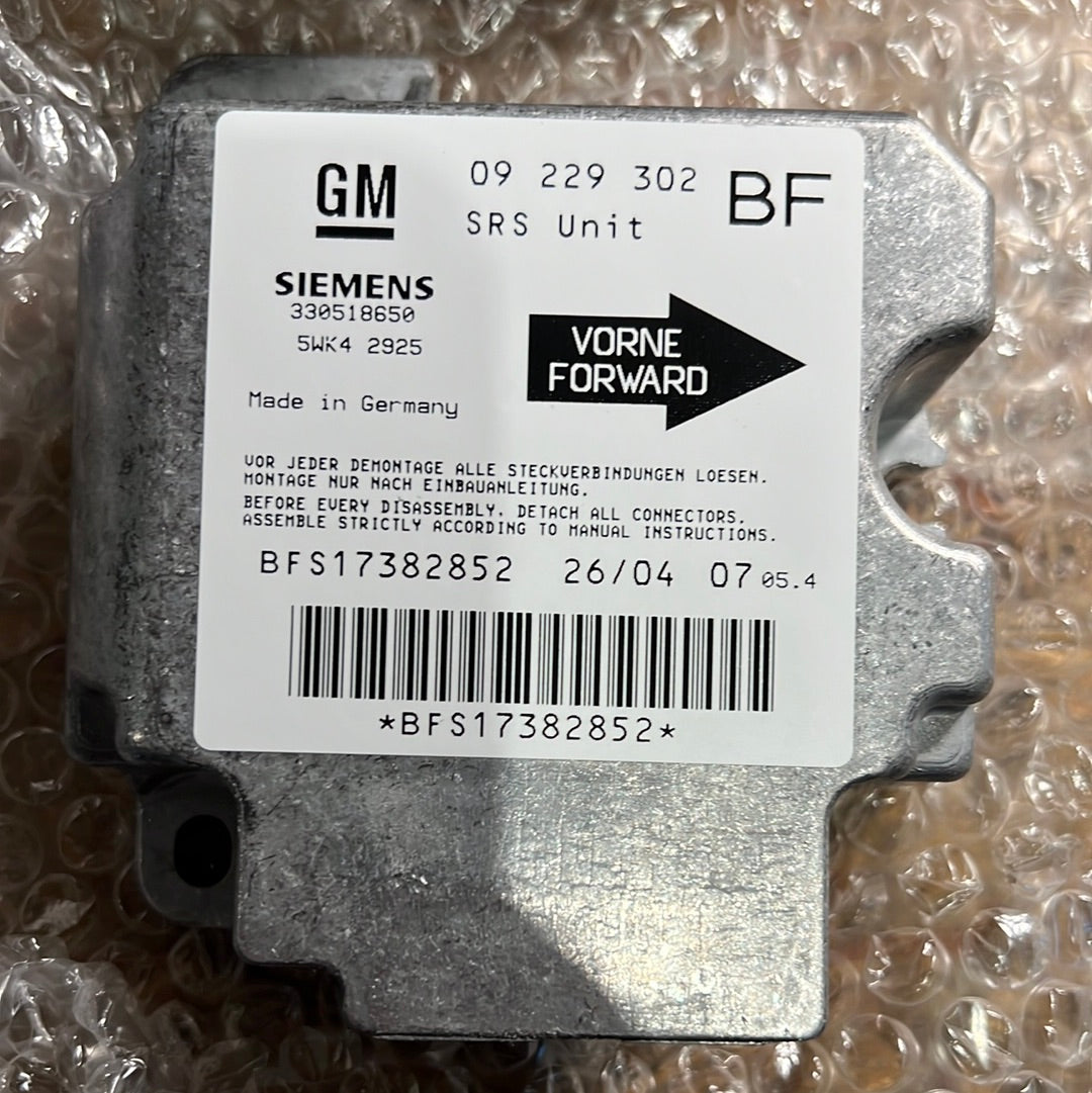 Original GM Opel Airbag Steuergerät Astra G Zafira A NEU