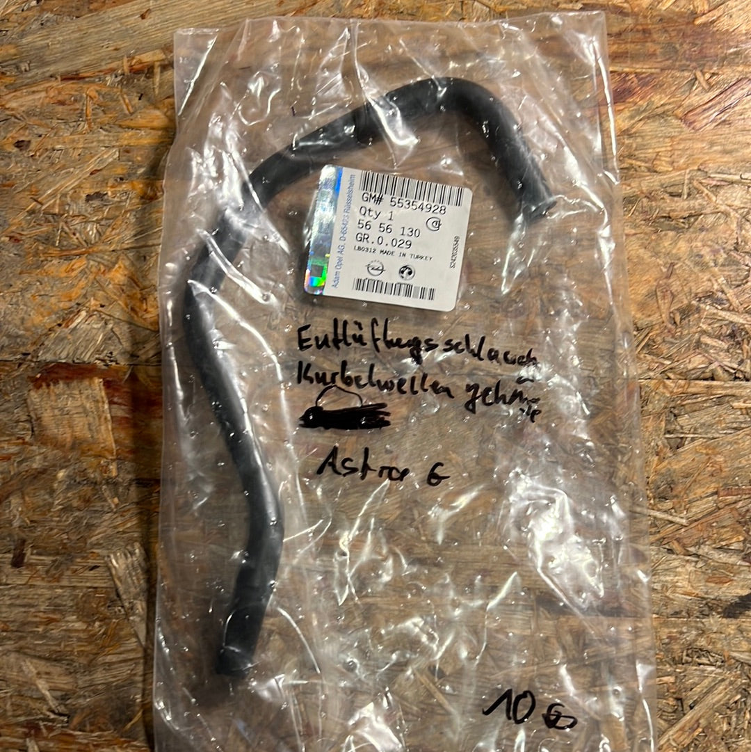 Original Gm Opel Entlüftungsschlauch Kurbelwellengehäuse Astra G NEU