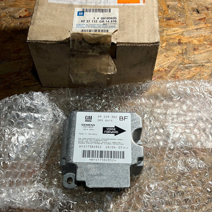 Original GM Opel Airbag Steuergerät Astra G Zafira A NEU