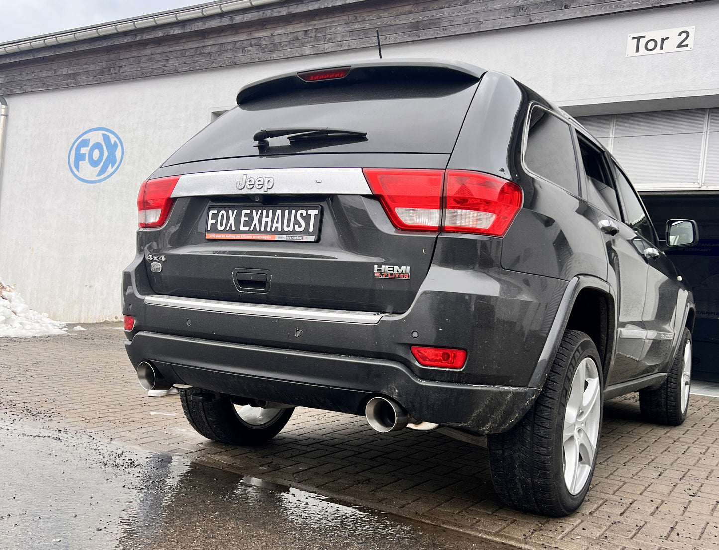 Jeep Grand Cherokee WK I - 5,7l Endschalldämpfer rechts/links - 1x100 Typ 25 rechts/links