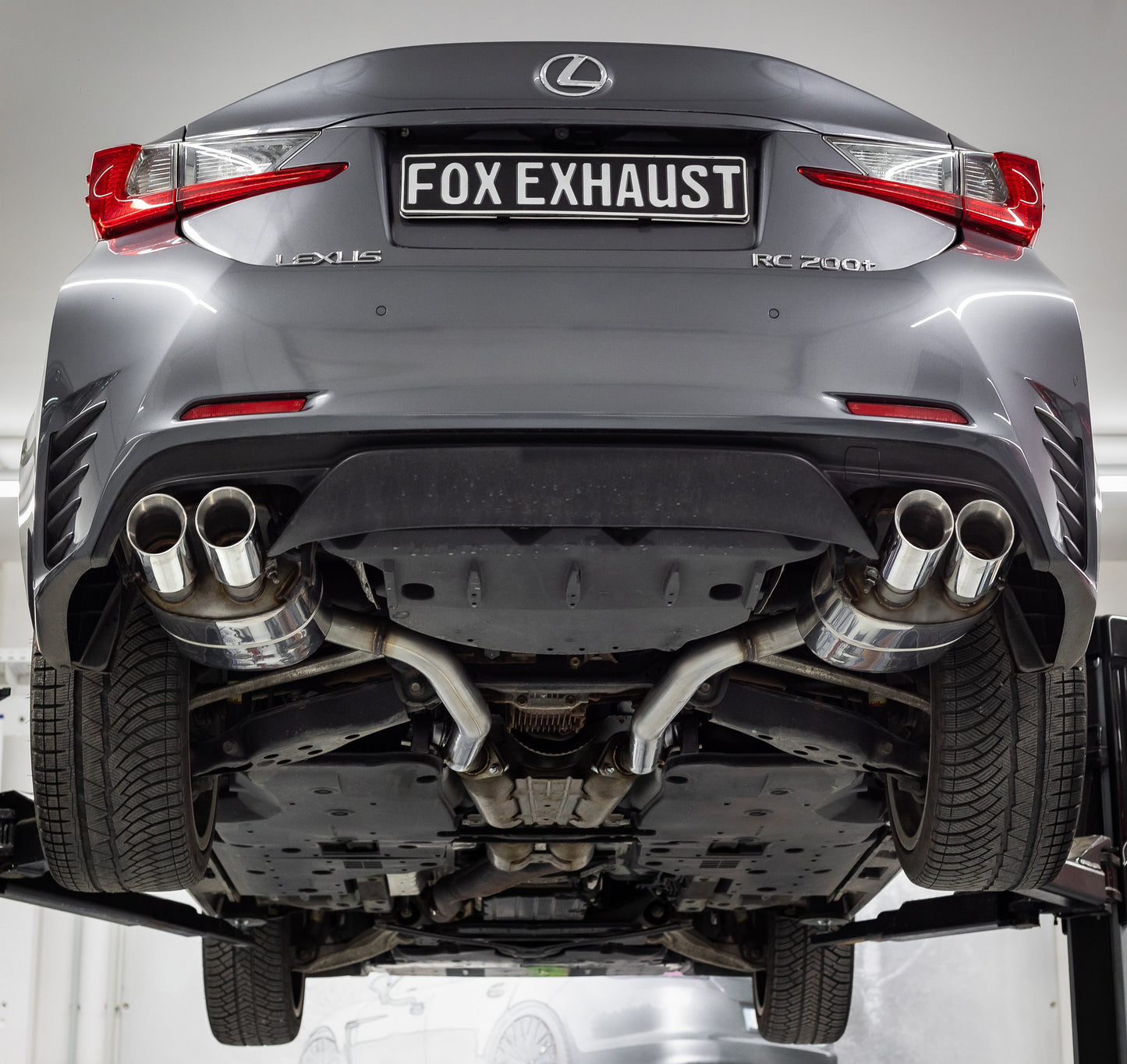 Lexus RC200T Endschalldämpfer rechts/links - 2x90 Typ 25 rechts/links
