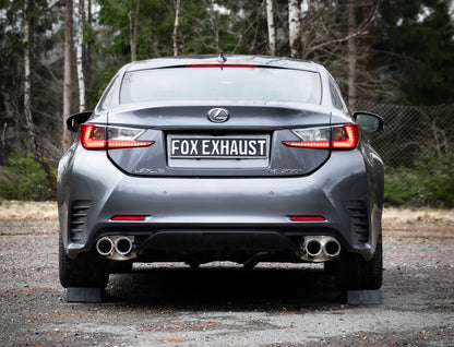 Lexus RC200T Endschalldämpfer rechts/links - 2x90 Typ 25 rechts/links
