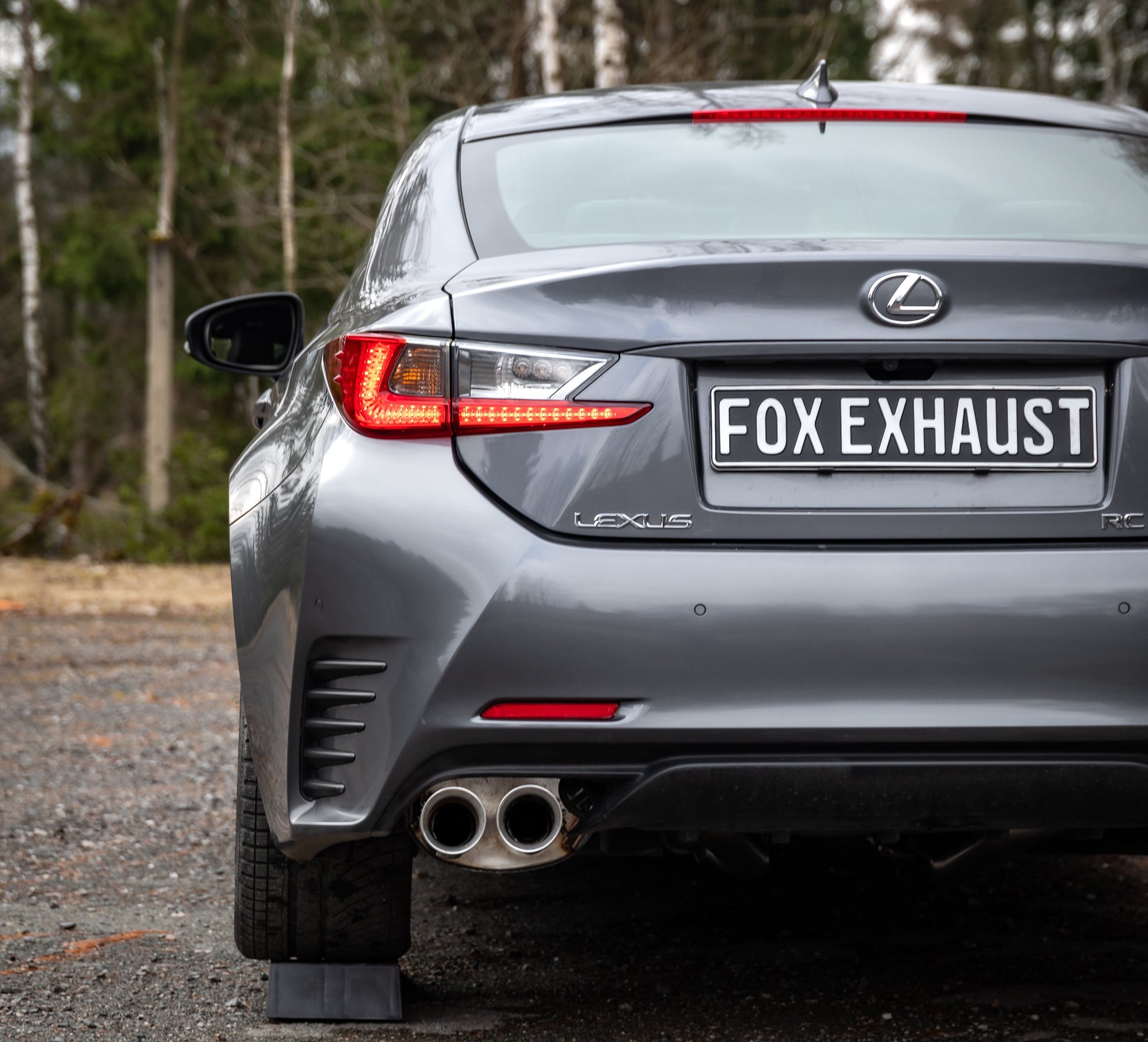 Lexus RC200T Endschalldämpfer rechts/links - 2x90 Typ 25 rechts/links