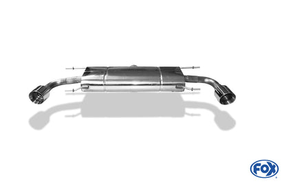 Mazda CX5 - KF Endschalldämpfer quer rechts/links - 1x100 Typ 25 rechts/links
