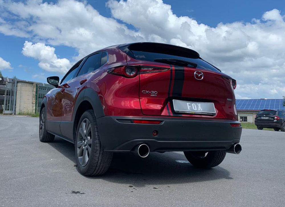 Mazda CX30 X180 AT AWD Endschalldämpfer quer rechts/links - 1x114 Typ 12 rechts/links